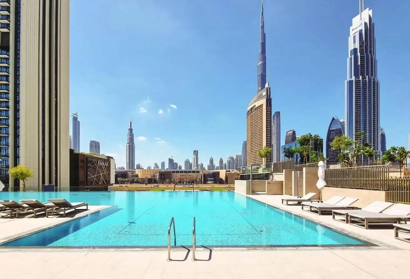 Premium 3Br L Office With Burj Khalifa & Fountain Views Apartment Dubai United Arab Emirates