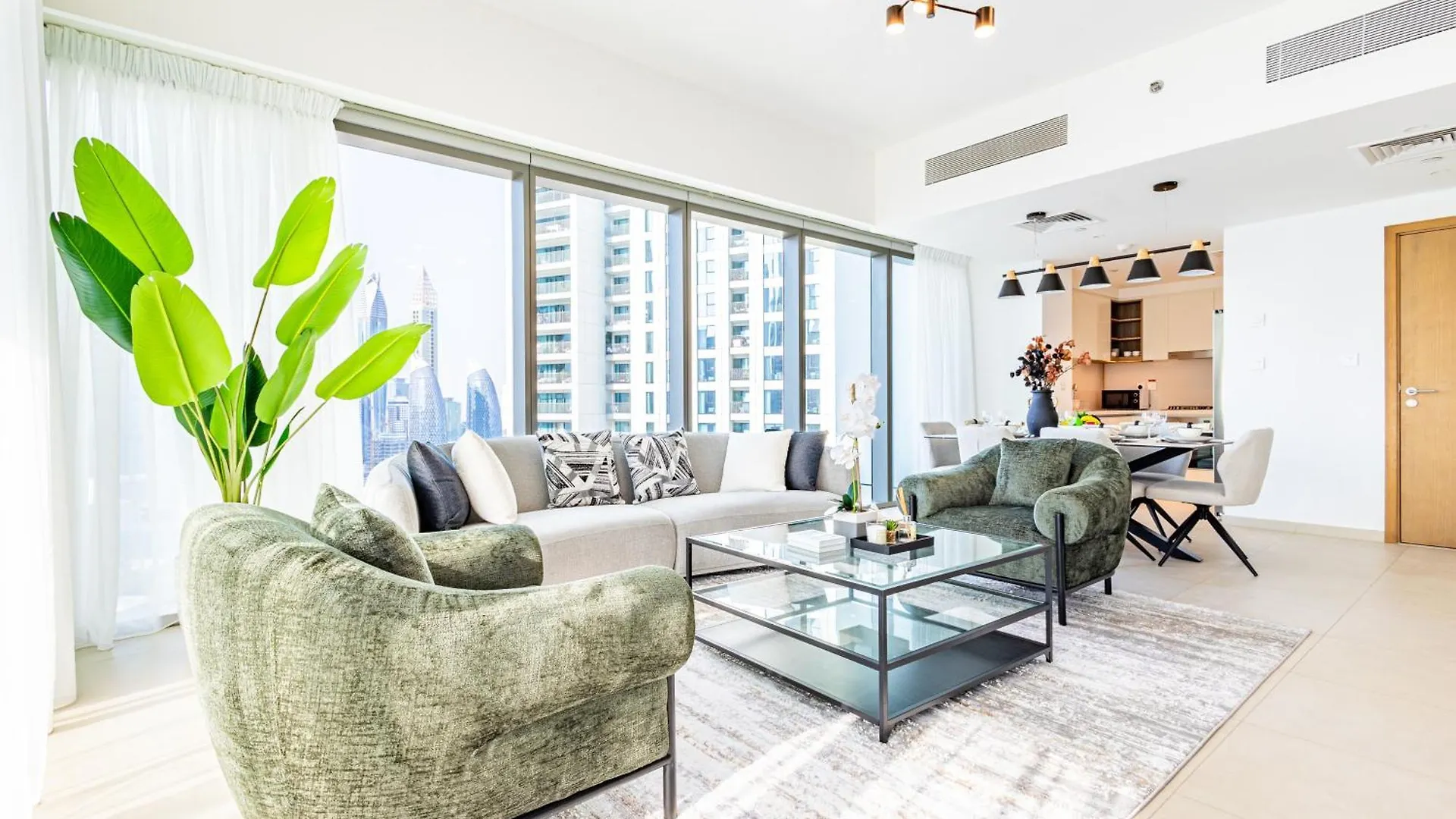 Premium 3Br L Office With Burj Khalifa & Fountain Views Apartment Dubai United Arab Emirates